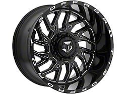 TIS 544BM Gloss Black Milled 6-Lug Wheel; 20x9; 0mm Offset (09-14 F-150)