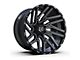 TIS 554BM Gloss Black Milled 6-Lug Wheel; 22x10; -19mm Offset (09-14 F-150)