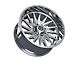 TIS 547C Chrome 8-Lug Wheel; 22x10; 10mm Offset (11-16 F-250 Super Duty)