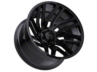 TIS 554 Gloss Black 8-Lug Wheel; 20x12; -44mm Offset (11-16 F-250 Super Duty)