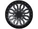 TIS 556AB Satin Black with Anthracite Bead Ring 8-Lug Wheel; 20x10; -19mm Offset (11-16 F-250 Super Duty)