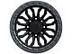 TIS 556BA Satin Black with Anthracite Bead Ring 8-Lug Wheel; 20x10; -19mm Offset (11-16 F-250 Super Duty)