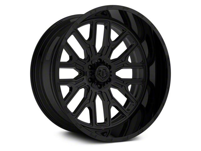 TIS 560B Gloss Black 8-Lug Wheel; 20x12; -44mm Offset (11-16 F-250 Super Duty)