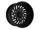 TIS 561B Gloss Black 8-Lug Wheel; 22x12; -44mm Offset (11-16 F-250 Super Duty)