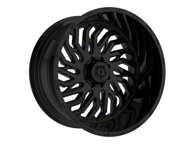 TIS 561B Gloss Black 8-Lug Wheel; 24x14; -76mm Offset (11-16 F-250 Super Duty)