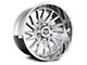 TIS 547C Chrome 8-Lug Wheel; 24x14; -76mm Offset (11-16 F-350 Super Duty SRW)