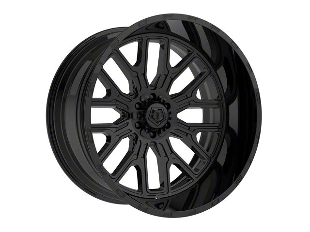 TIS 560B Gloss Black 8-Lug Wheel; 20x10; -19mm Offset (11-16 F-350 Super Duty SRW)