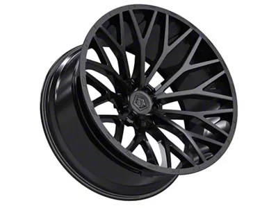 TIS 566 Gloss Black 8-Lug Wheel; 18x9; 0mm Offset (11-16 F-350 Super Duty SRW)