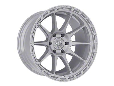 TIS 563 Silver Brushed Machined 6-Lug Wheel; 20x10; 0mm Offset (14-18 Sierra 1500)