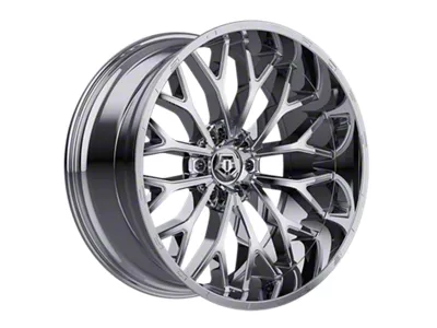 TIS 565 Chrome 6-Lug Wheel; 24x10; -24mm Offset (14-18 Silverado 1500)