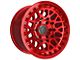 TIS 555MRT Gloss Red 6-Lug Wheel; 17x9; -12mm Offset (15-20 F-150)