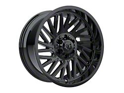 TIS 553 Gloss Black 8-Lug Wheel; 22x12; -44mm Offset (15-19 Silverado 2500 HD)