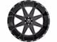 TIS 551BM Gloss Black Milled 6-Lug Wheel; 22x12; -44mm Offset (15-20 Tahoe)