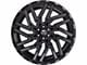 TIS 554BM Gloss Black Milled 6-Lug Wheel; 22x10; -19mm Offset (15-20 Tahoe)