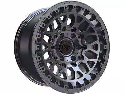 TIS 555A Satin Anthracite 6-Lug Wheel; 17x9; -12mm Offset (15-20 Tahoe)