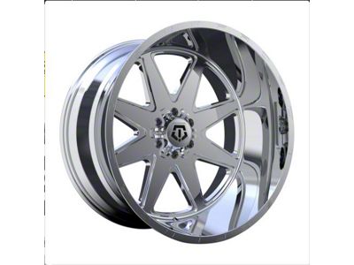 TIS 551P Polished 8-Lug Wheel; 22x12; -44mm Offset (23-24 F-250 Super Duty)