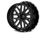 TIS 560BM Gloss Black Milled 8-Lug Wheel; 20x12; -44mm Offset (23-24 F-250 Super Duty)