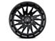 TIS 547B Gloss Black Milled 8-Lug Wheel; 24x14; -76mm Offset (23-24 F-350 Super Duty SRW)