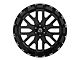 TIS 560BM Gloss Black Milled 8-Lug Wheel; 20x10; -19mm Offset (23-24 F-350 Super Duty SRW)