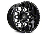 TIS 549MB Gloss Black Machined 6-Lug Wheel; 17x9; -12mm Offset (2024 Ranger)