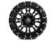 TIS 549MB Gloss Black Machined 6-Lug Wheel; 17x9; -12mm Offset (2024 Ranger)