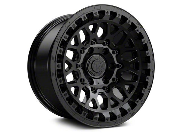 TIS 555SB Satin Black 6-Lug Wheel; 18x9; 20mm Offset (2024 Ranger)