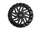 TIS 544BM Gloss Black Milled 5-Lug Wheel; 20x12; -44mm Offset (94-01 RAM 1500)