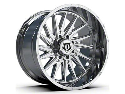 TIS 547C Chrome 8-Lug Wheel; 22x12; -44mm Offset (99-07 F-250 Super Duty)