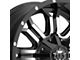 TIS 535MB Gloss Black Machined 6-Lug Wheel; 18x9; 0mm Offset (99-06 Silverado 1500)