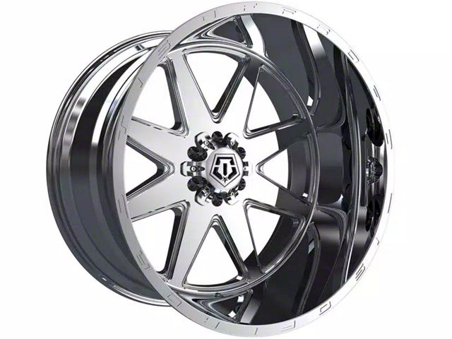 TIS 551P Polished 6-Lug Wheel; 22x12; -44mm Offset (23-24 Canyon)