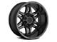 TIS 538B Satin Black 6-Lug Wheel; 18x9; -12mm Offset (19-24 RAM 1500)