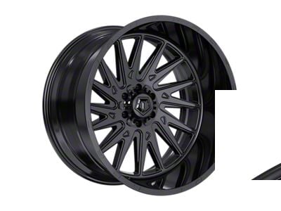 TIS 547 Gloss Black 6-Lug Wheel; 22x10; 10mm Offset (19-25 Silverado 1500)