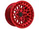 TIS 555MRT Gloss Red 6-Lug Wheel; 17x9; -12mm Offset (19-24 Silverado 1500)