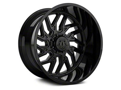 TIS 544GB Gloss Black 6-Lug Wheel; 22x12; -44mm Offset (21-24 Tahoe)