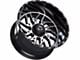 TIS 544MB Gloss Black Machined 6-Lug Wheel; 20x10; -25mm Offset (21-24 Tahoe)