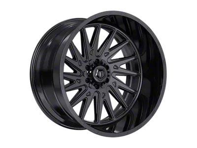 TIS 547 Gloss Black 6-Lug Wheel; 24x14; -76mm Offset (21-24 Yukon)