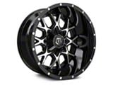 TIS 549MB Gloss Black Machined 6-Lug Wheel; 17x9; -12mm Offset (07-14 Yukon)