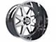 TIS 551P Polished 6-Lug Wheel; 22x12; -44mm Offset (21-24 Yukon)