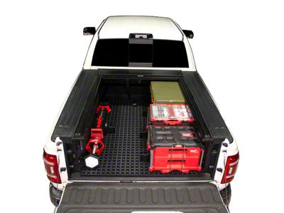 Tmat Truck Bed Mat and Cargo Management System (07-25 Silverado 3500 HD w/ 8-Foot Long Box)