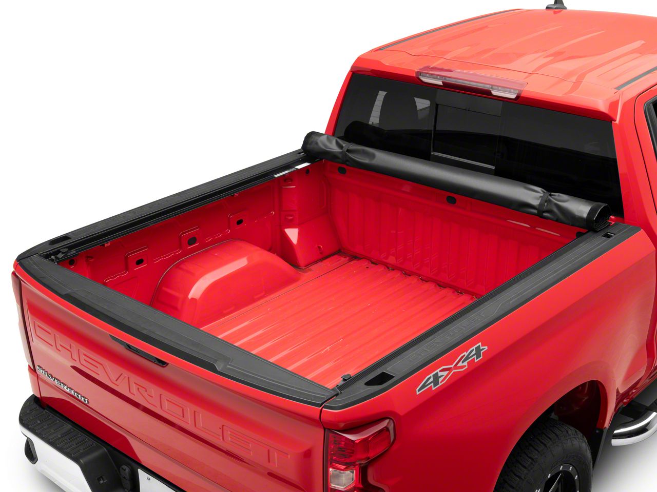 Tonno Pro Silverado 1500 Lo-Roll Vinyl Tonneau Cover S118844 (19-25 ...