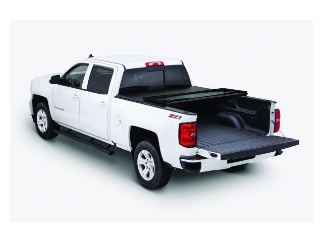 Tonno Pro TonnoFold Soft Tonneau Cover (07-14 Silverado 3500 HD w/ 8-Foot Long Box)