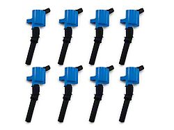 Top Street Performance Coil on Plug Ignition Coils; Blue (97-10 4.6L 2V F-150)