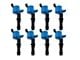 Top Street Performance Coil on Plug Ignition Coils; Blue (04-08 5.4L F-150)