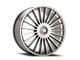 Touren TR10 Satin Silver Machined 6-Lug Wheel; 24x10; 25mm Offset (04-08 F-150)