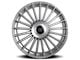 Touren TR10 Satin Silver Machined 6-Lug Wheel; 24x10; 25mm Offset (04-08 F-150)