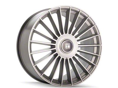 Touren TR10 Satin Silver Machined 6-Lug Wheel; 22x9; 20mm Offset (04-08 F-150)