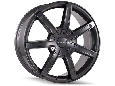 Touren TR65 Gunmetal 6-Lug Wheel; 18x8; 20mm Offset (07-13 Sierra 1500)