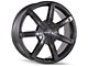 Touren TR65 Gunmetal 6-Lug Wheel; 18x8; 20mm Offset (07-13 Sierra 1500)