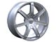 Touren TR65 Silver 6-Lug Wheel; 17x7.5; 20mm Offset (07-13 Sierra 1500)