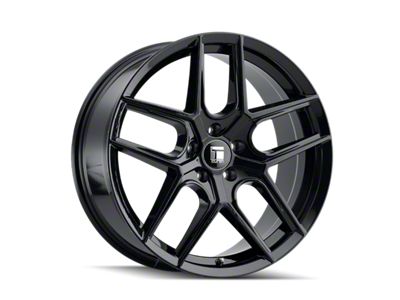 Touren TR79 Gloss Black 6-Lug Wheel; 22x9.5; 30mm Offset (07-13 Sierra 1500)